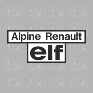 alpine renault elf