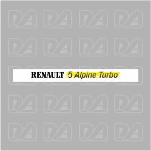 RENAULT 5 ALPINE