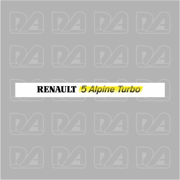 RENAULT 5 ALPINE